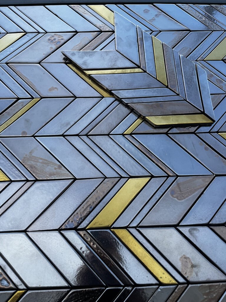 El yapımı fileli mozaik