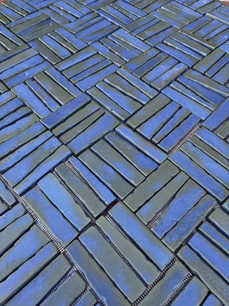 Handmade tile mesh