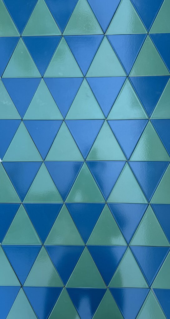 handmade Triangle Tile